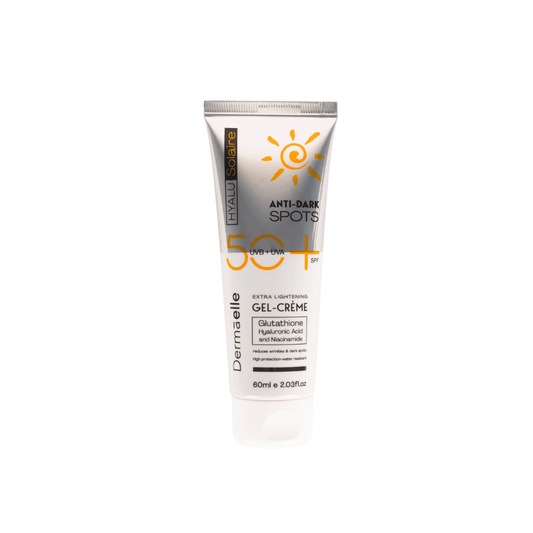 ديرميل هيالوسولير جل-كريم مضاد للبقع الداكنة SPF 50+ 60 مل