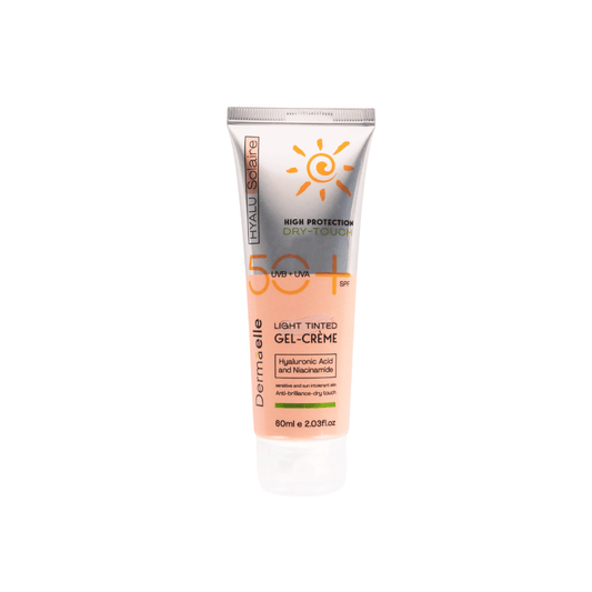 جل-كريم Dermaelle HyaluSolaire الواقي من الشمس مع عامل حماية SPF 50+ بحجم 60 مل