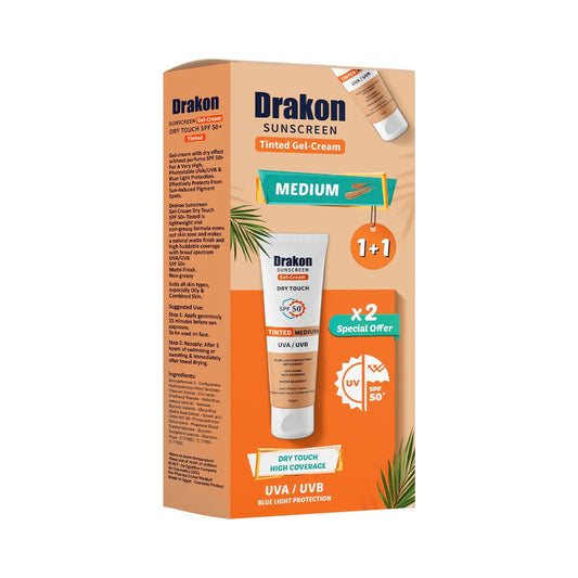 Drakon Tinted sunscreen Foundation  (Medium shade) promo