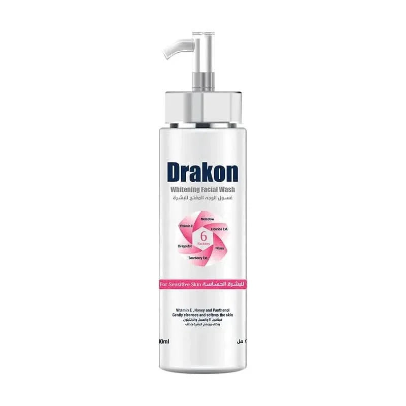 Drakon® Whitening Facial Cleanser With Pump Sensitive skin
