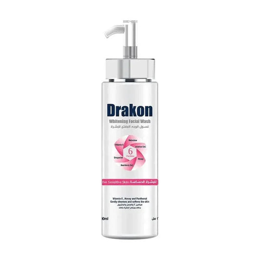 Drakon® Whitening Facial Cleanser With Pump Sensitive skin