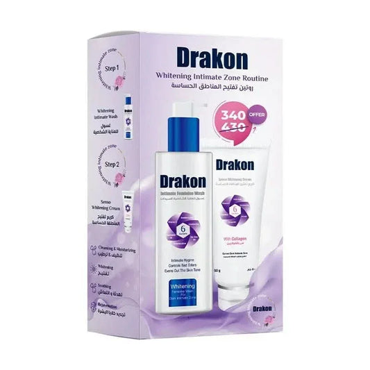 Drakon Whitening Intimate Zone Routine