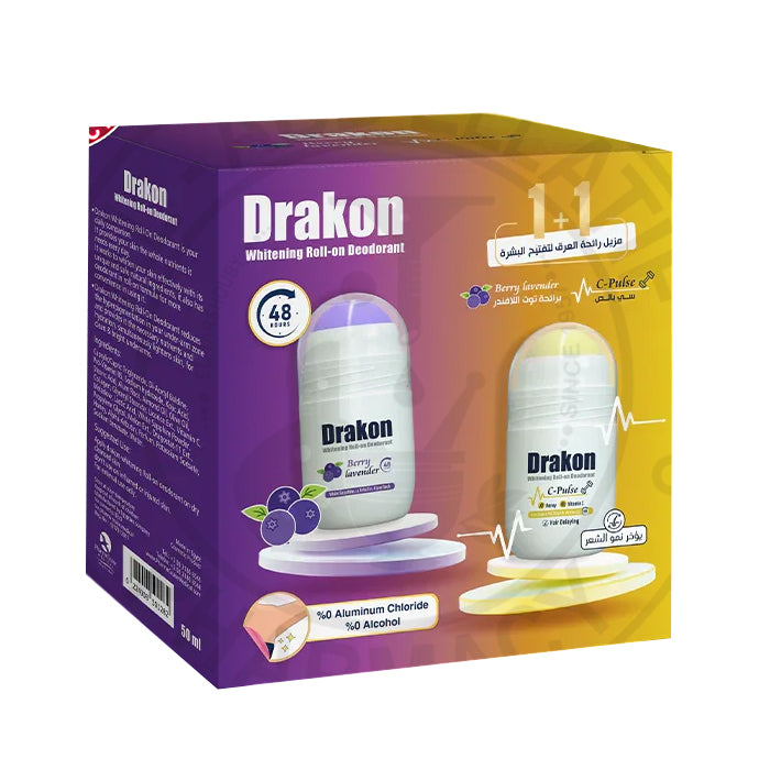 drakon whitening roll on 1+1 offer