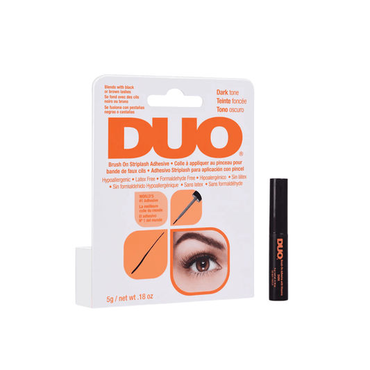 Duo لاصق رموش داكن بفرشاة 5 مل