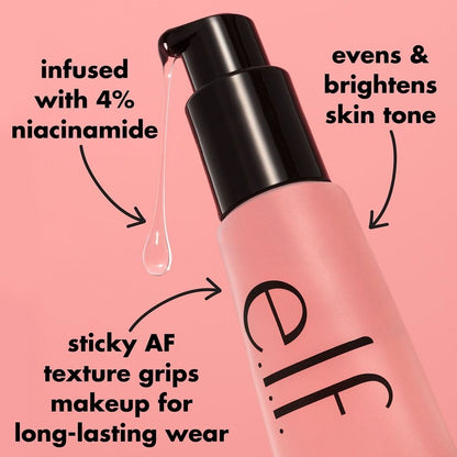 elf Power Grip Primer - Clear I Transparent + 4% NIACINAMIDE