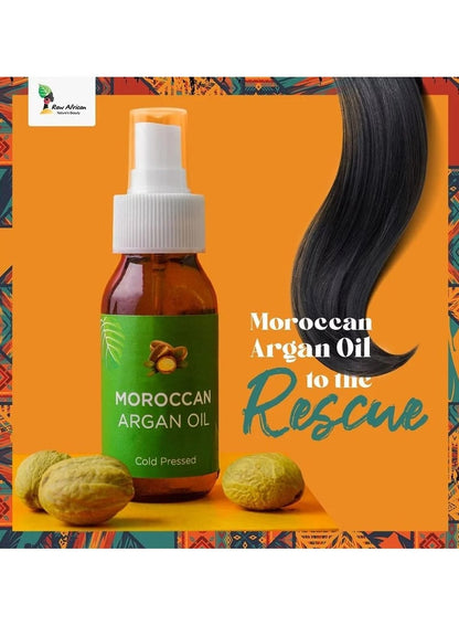 Raw African Argan Oil - 75 Gm (Packaging may vary)