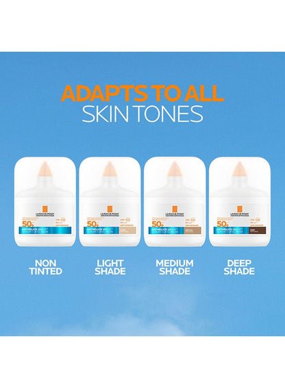 Anthelios UVAir Sunscreen Serum SPF 50+ with Niacinamide; Daily Facial Sunblock for Men/Women; Light as Air Texture with Invisible Finish for All Skin Types 50ML