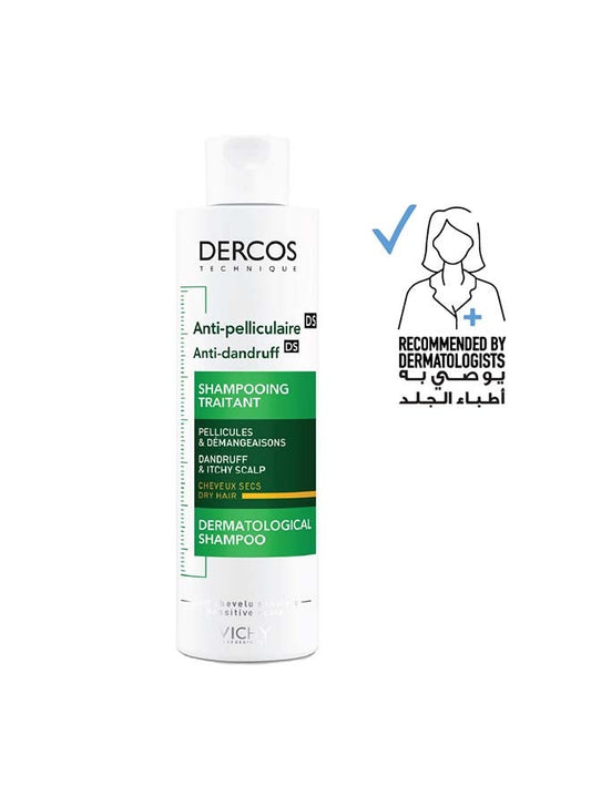 Dercos Anti Dandruff Shampoo For Dry Hair 200ml