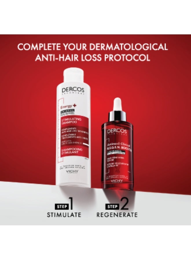 Dercos Energy + Stimulating and Anti Hair Loss Shampoo with Aminexil 200ml