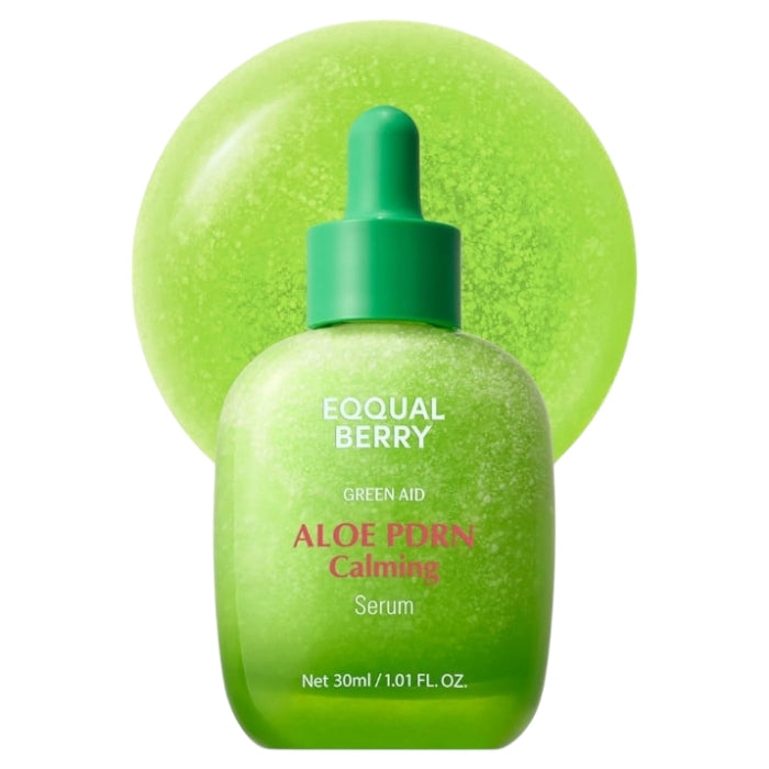 eqqual berry green aid aloe pdrn calming serum 30ml