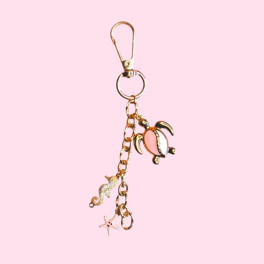 Essentials Pink Paradise Key Chain