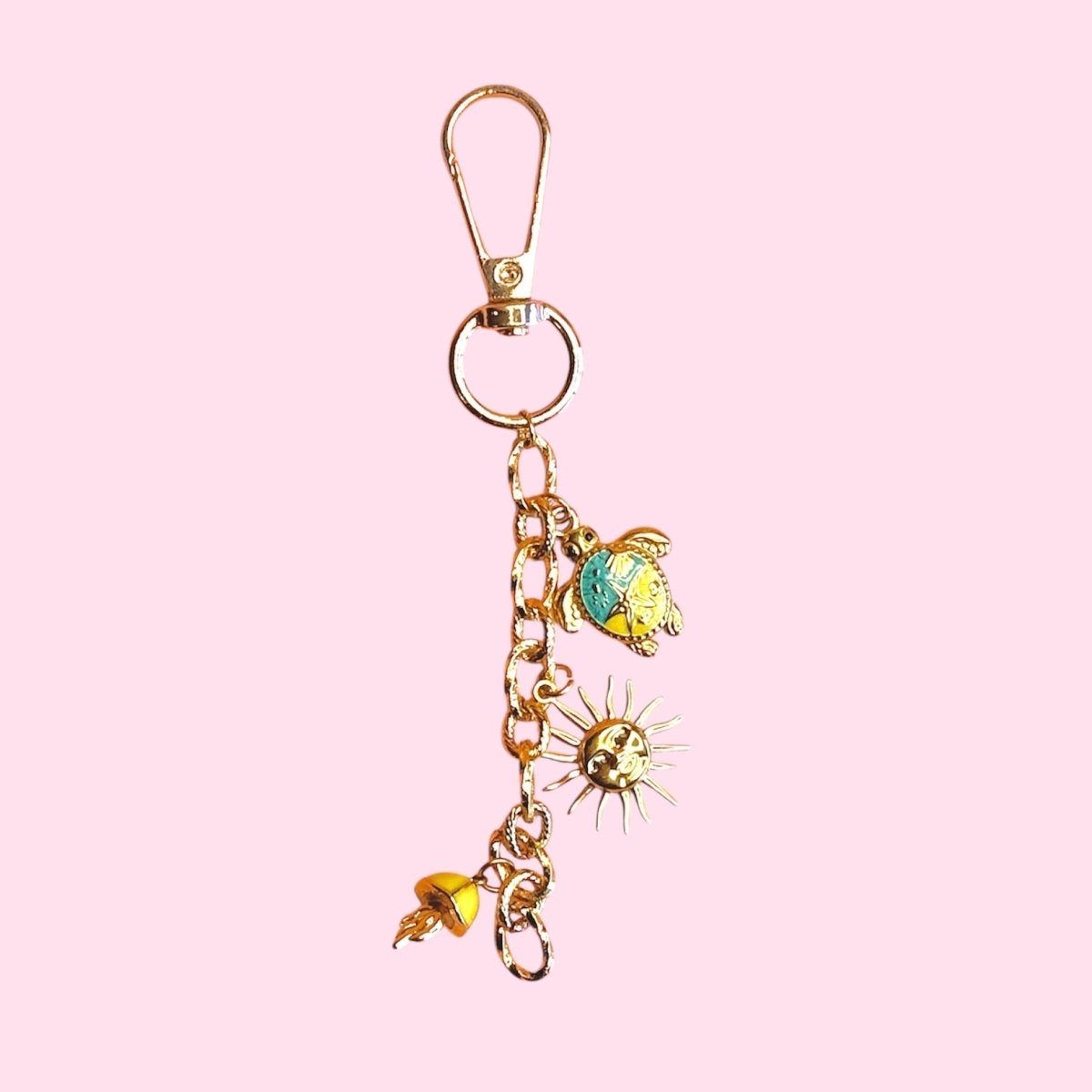 Essentials Solara Charm Key Chain
