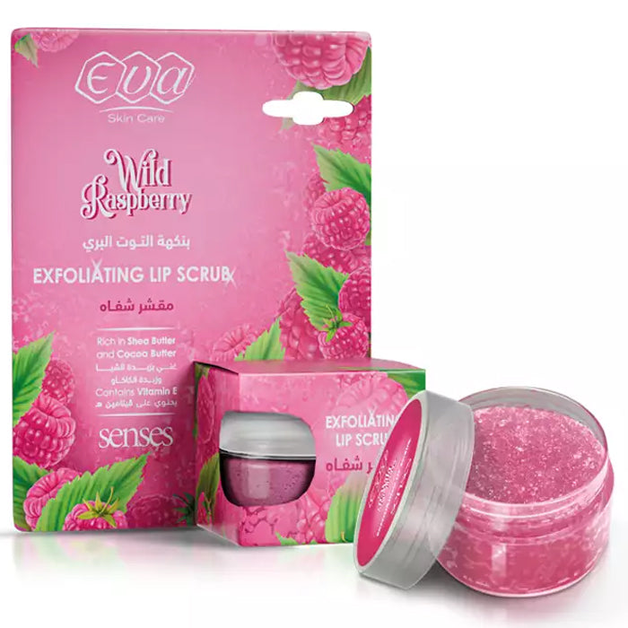 eva exfoliating lip scrub 20g