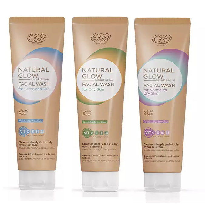 eva glow facial wash 100ml