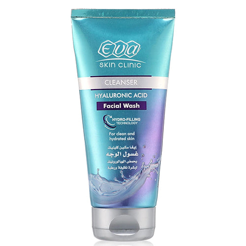 eva hyaluronic acid facial wash 160ml