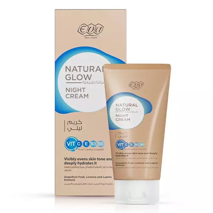 eva natural glow night cream 50g