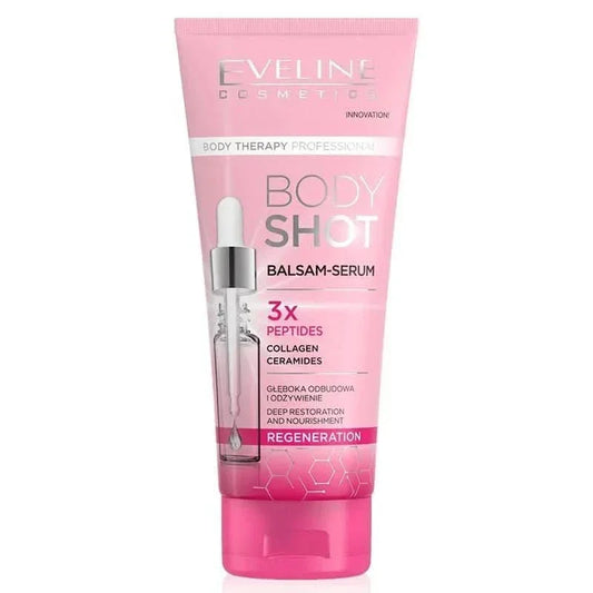 Eveline Body Shot Balm-Serum 3*Multipeptides Regeneration 200 ml