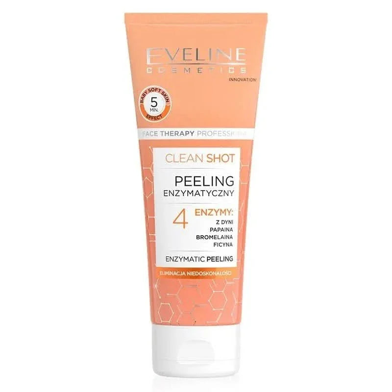 Eveline Clean Shot ُEnzymatic Peeling Gel 75 ml