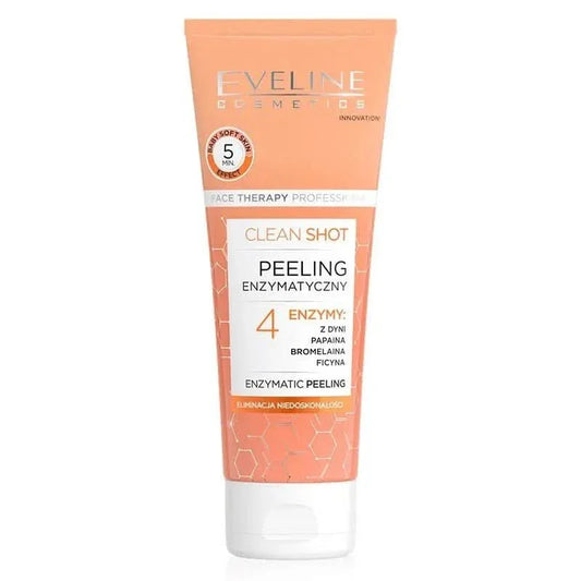 Eveline Clean Shot ُEnzymatic Peeling Gel 75 ml