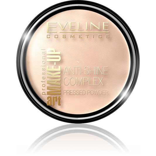Eveline Cosmetics Art Professional Make-Up Anti-Shine Complex Pressed Powder 32 Natural