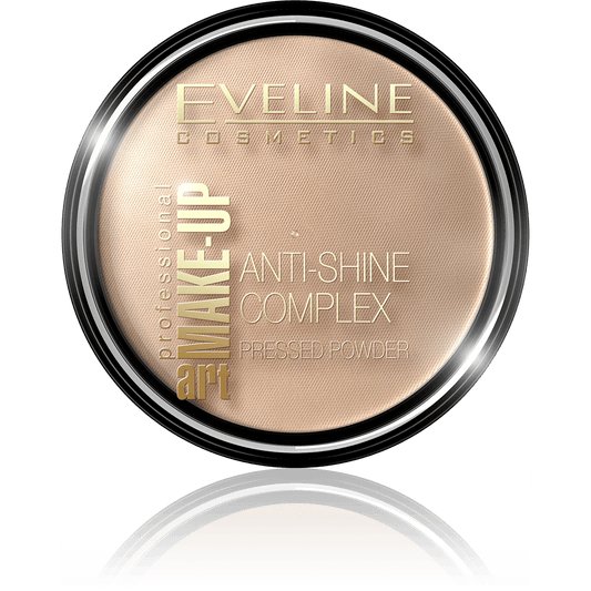 Eveline Cosmetics Art Professional Make-Up Anti-Shine Complex Pressed Powder 34 MEDIUM BEIGE