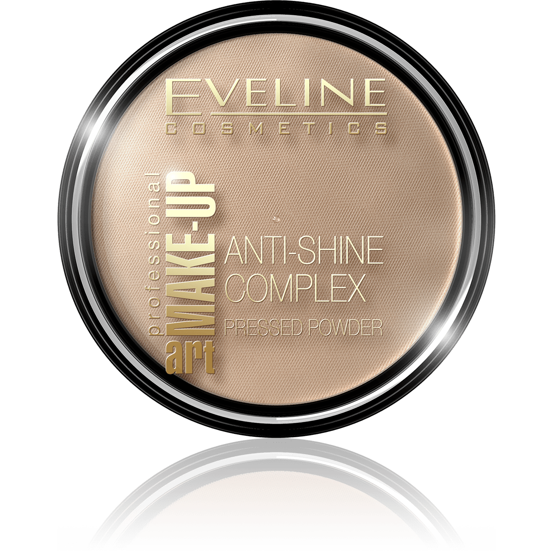 Eveline Cosmetics Art Professional Make-Up Anti-Shine Complex Pressed Powder 35 GOLDEN BEIGE