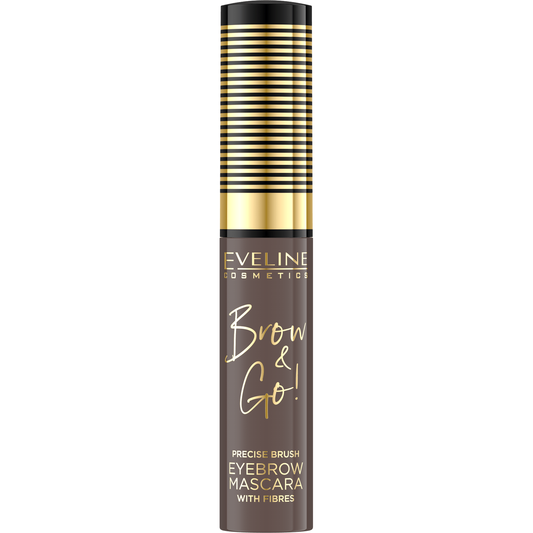 EVELINE COSMETICS BROW & GO EYEBROW MASCARA -light