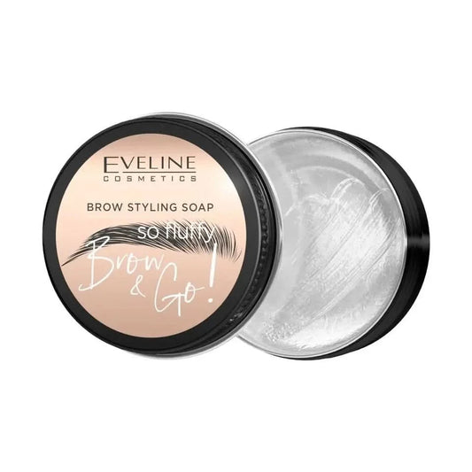 EVELINE COSMETICS BROW STYLING SOAP SO FLUFFY BROW & GO!
