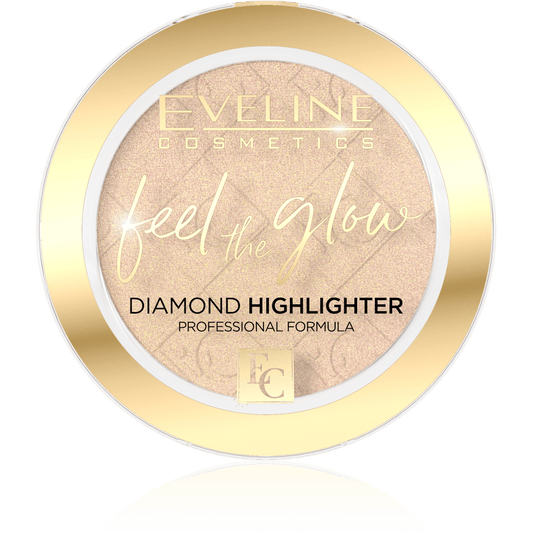 EVELINE COSMETICS FEEL THE GLOW DIAMOND HIGHLIGHTER 01 Sparkle