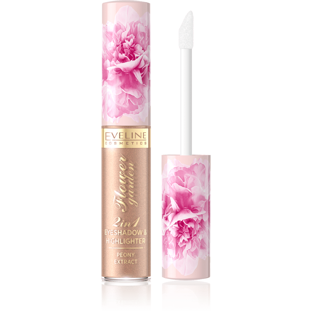 Eveline Cosmetics Flower Garden 2 in 1 EyeShadow & Highlighter 02