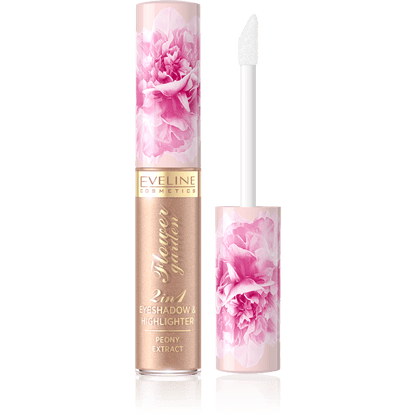 Eveline Cosmetics Flower Garden 2 in 1 EyeShadow & Highlighter 02