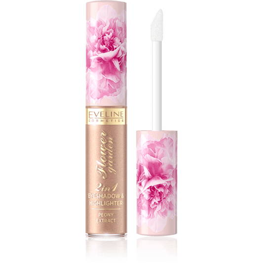 Eveline Cosmetics Flower Garden 2 in 1 EyeShadow & Highlighter 02