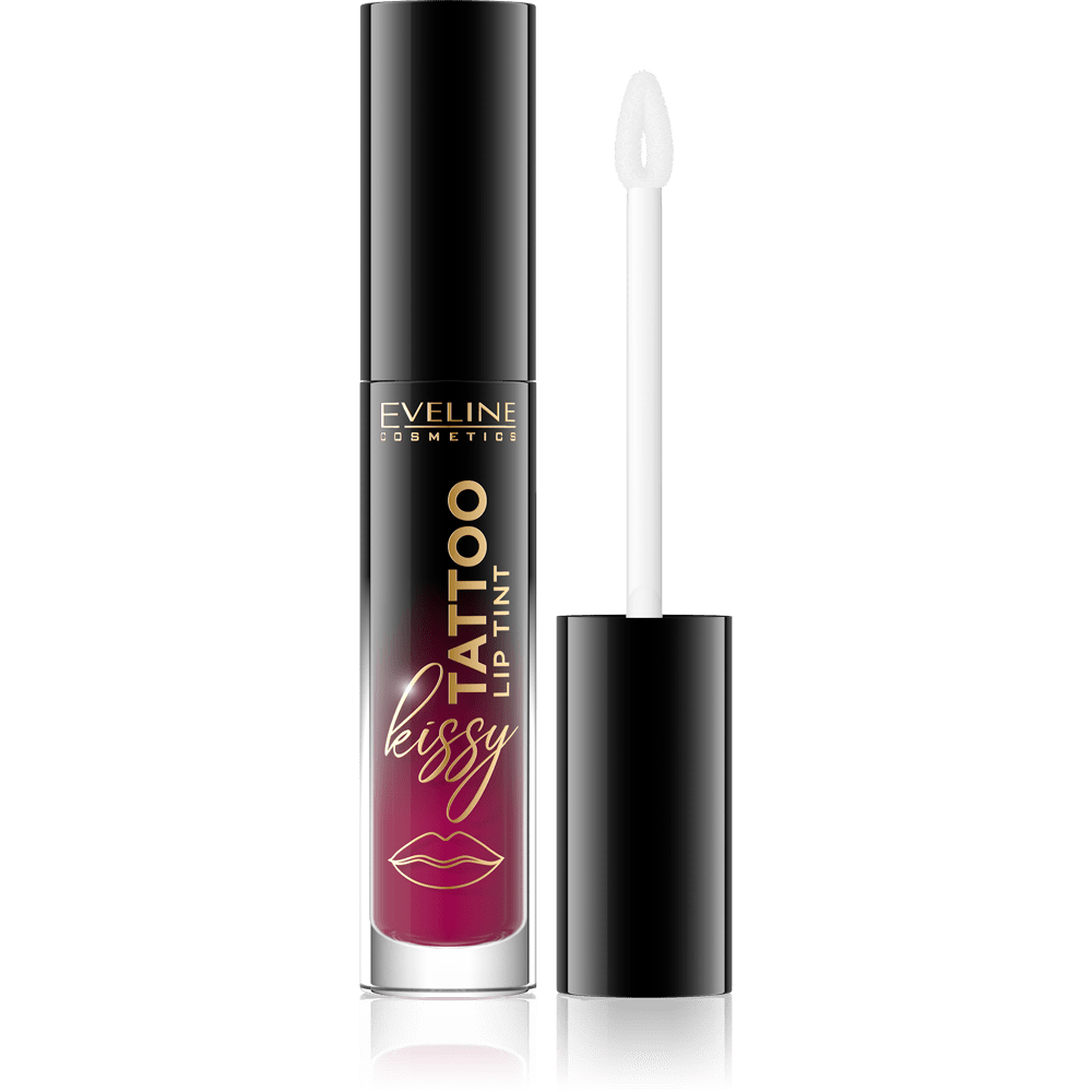 EVELINE COSMETICS KISSY TATTOO LIP TINT 01 Pretty Purple