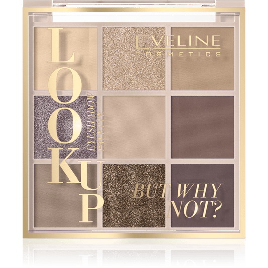 EVELINE COSMETICS LOOK UP EYESHADOW PALETTE BUT WHY NOT?