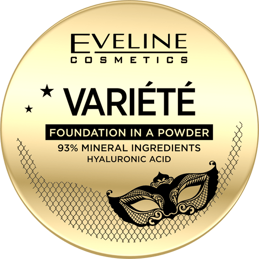 EVELINE COSMETICS VARIÉTÉ FOUNDATION IN A POWDER 01 Light- MINERAL POWDER