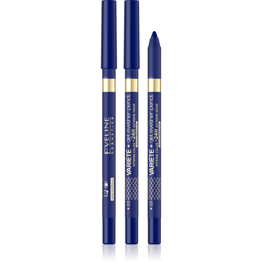 EVELINE COSMETICS VARIÉTÉ GEL EYELINER PENCIL -03 Blue