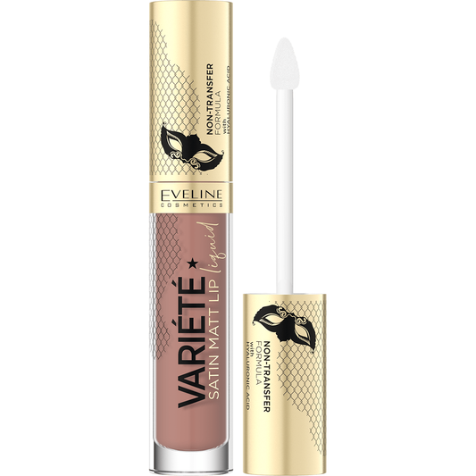 EVELINE COSMETICS VARIÉTÉ SATIN MATT LIP LIQUID01Caramel Cake