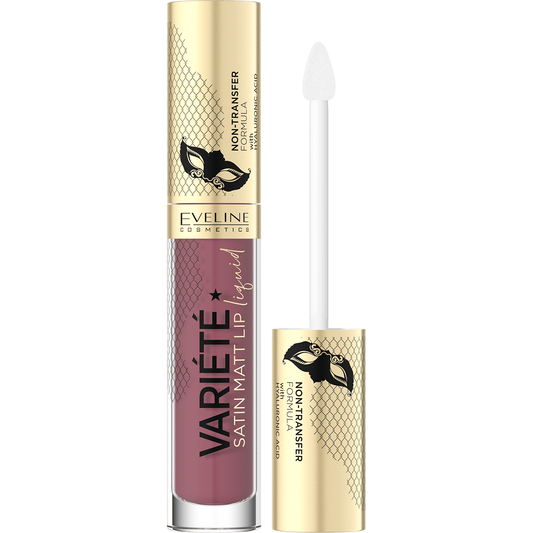 EVELINE COSMETICS VARIÉTÉ SATIN MATT LIP LIQUID03 Berry Shake
