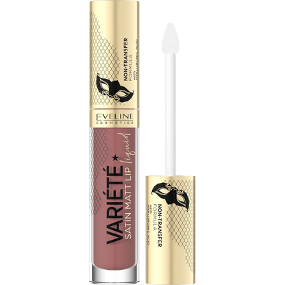 EVELINE COSMETICS VARIÉTÉ SATIN MATT LIP LIQUID04 Toffee