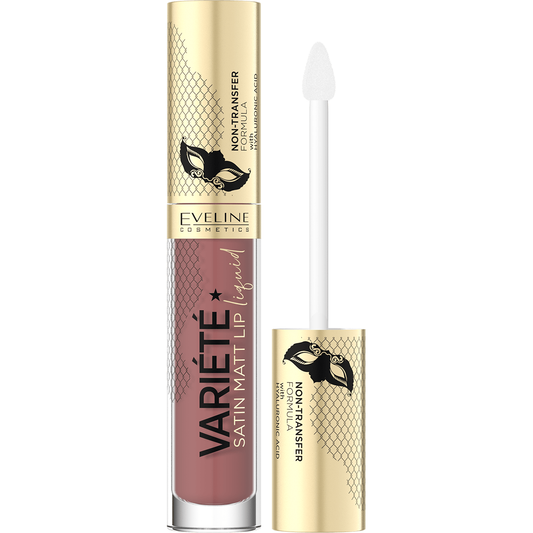 EVELINE COSMETICS VARIÉTÉ SATIN MATT LIP LIQUID04 Toffee