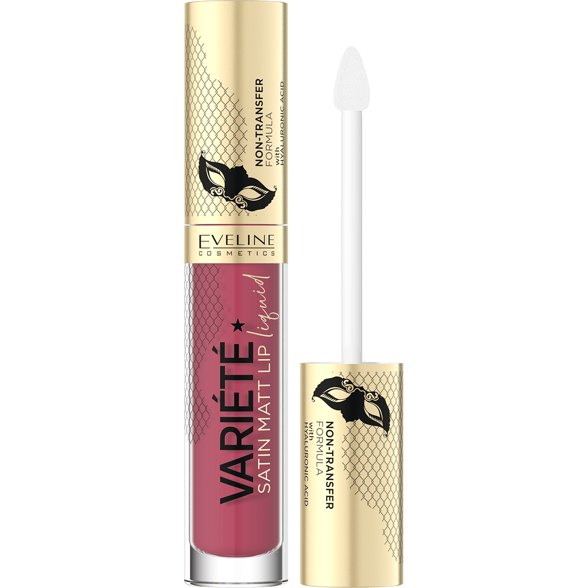 EVELINE COSMETICS VARIÉTÉ SATIN MATT LIP LIQUID06 Strawberry Cocktail