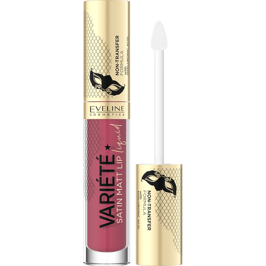 EVELINE COSMETICS VARIÉTÉ SATIN MATT LIP LIQUID06 Strawberry Cocktail