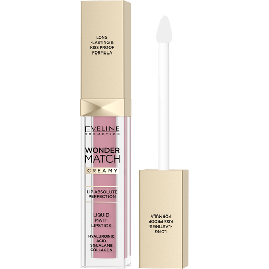 Eveline Cosmetics Wonder Match Liquid Matt Lipstick - 01 ANGEL ROSE