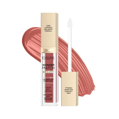 Eveline Cosmetics Wonder Match Liquid Matt Lipstick- 07 TOFFEE