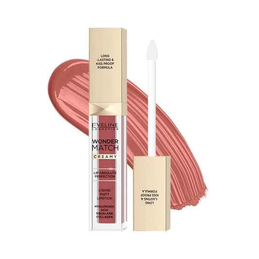 Eveline Cosmetics Wonder Match Liquid Matt Lipstick- 07 TOFFEE