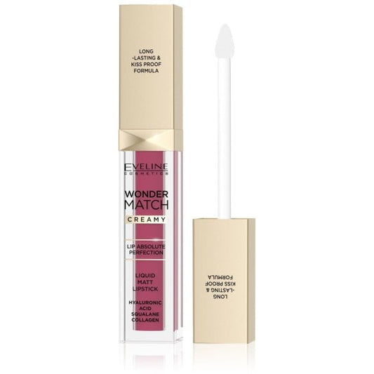 Eveline Cosmetics Wonder Match Liquid Matt Lipstick - 10 BERRY ROSE
