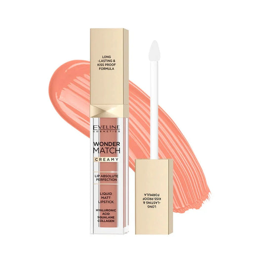 Eveline Cosmetics Wonder Match Liquid Matt Lipstick - 11 MILKY NUDE