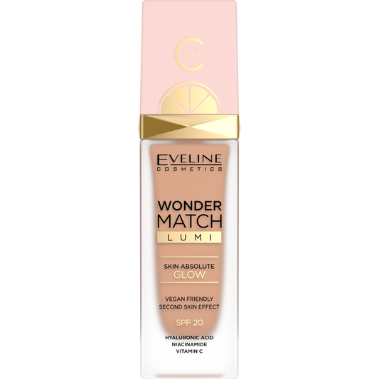 Eveline Cosmetics Wonder Match Lumi Foundation SPF20 - 25 SAND BEIGE