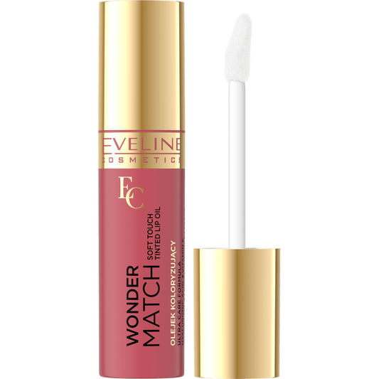 Eveline Cosmetics Wonder Match Soft touch tinted lip oil- 05 Watermelon juice