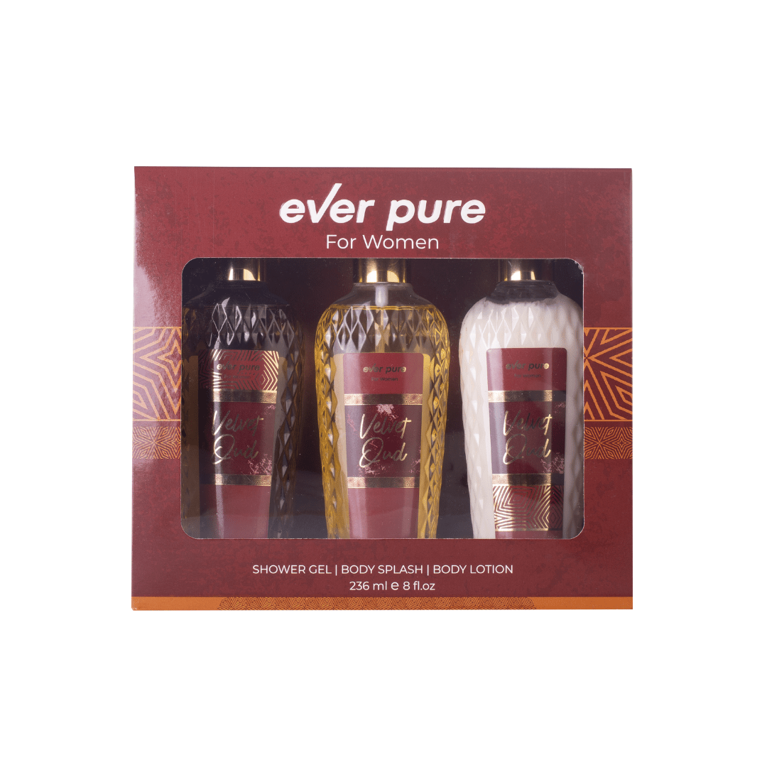 Ever Pure Velvet Oud Set For Women